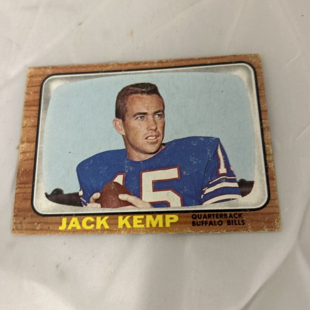 1966 Topps #26 Jack Kemp Buffalo Bills QB Vintage AFL Football Card